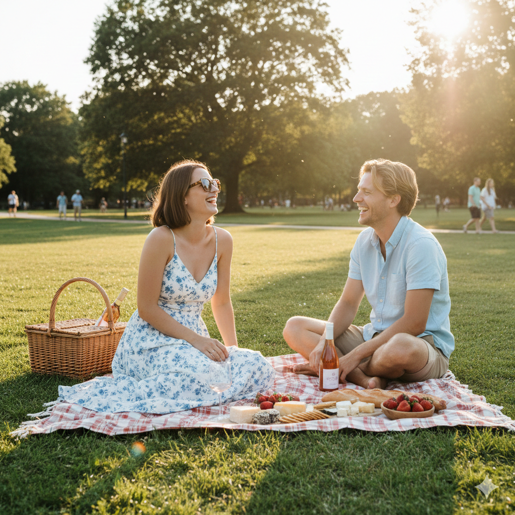 Happy Christian couple